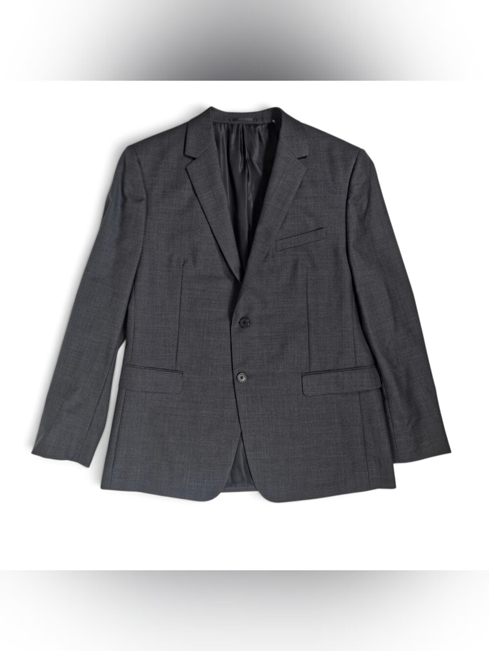 Theory Xylo NP Ostro Blazer Mens 44R Charcoal Gray 100% Wool Suit Jacket
